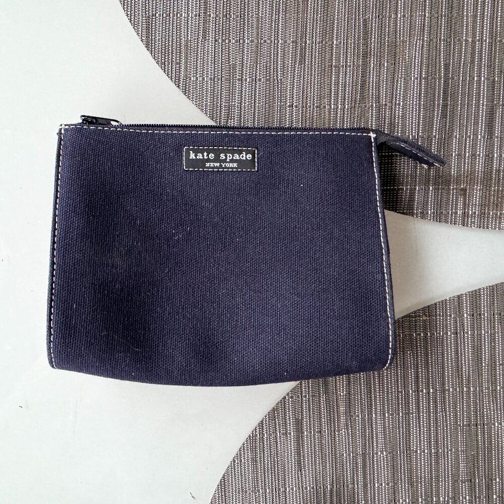 Kate Spade Zipper Cosmetic Pouch